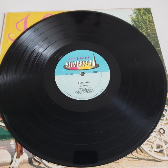 I Love Paris by 101 Strings vintage vinyl record - Picture 4 of 4